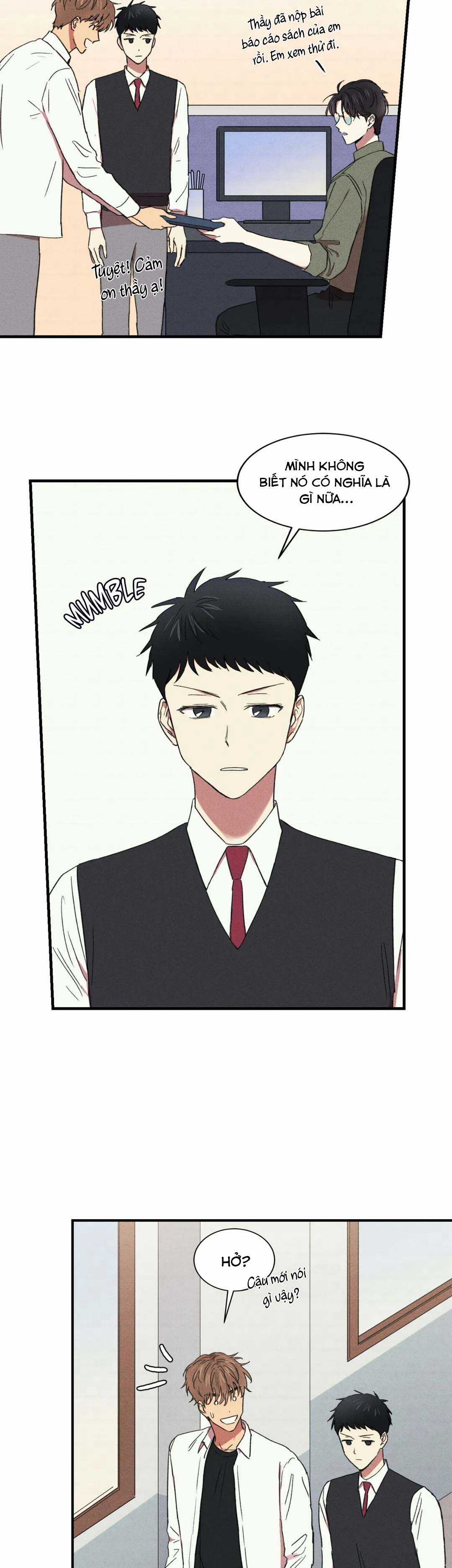 Tốt nhất là đừng viết gì cả Chapter 24 trang 1
