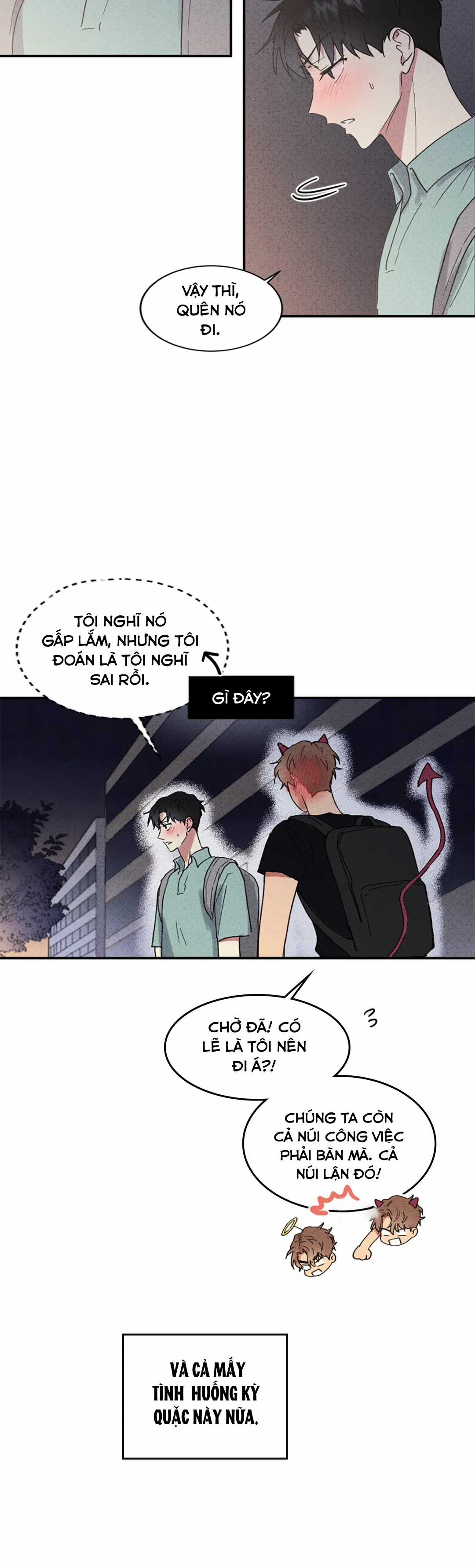 Tốt nhất là đừng viết gì cả Chapter 40 trang 5