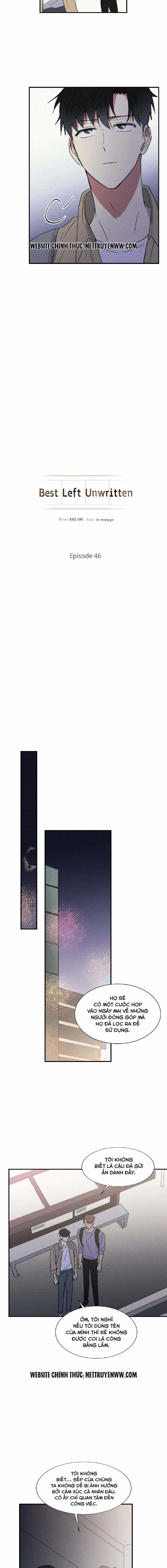 Tốt nhất là đừng viết gì cả Chapter 46 trang 6