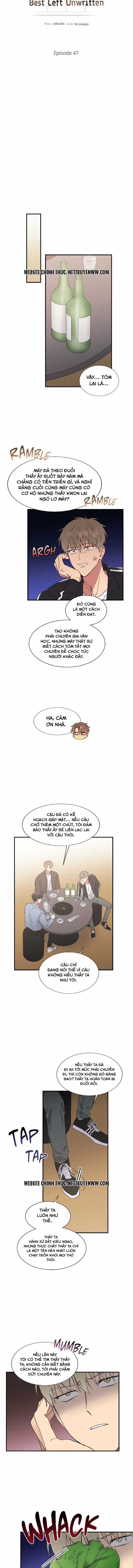 Tốt nhất là đừng viết gì cả Chapter 47 trang 3