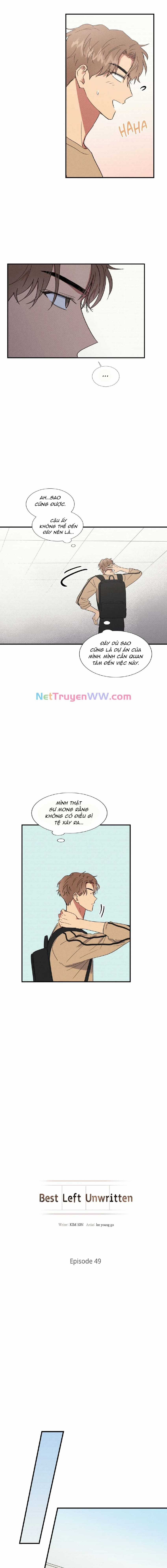 Tốt nhất là đừng viết gì cả Chapter 49 trang 4
