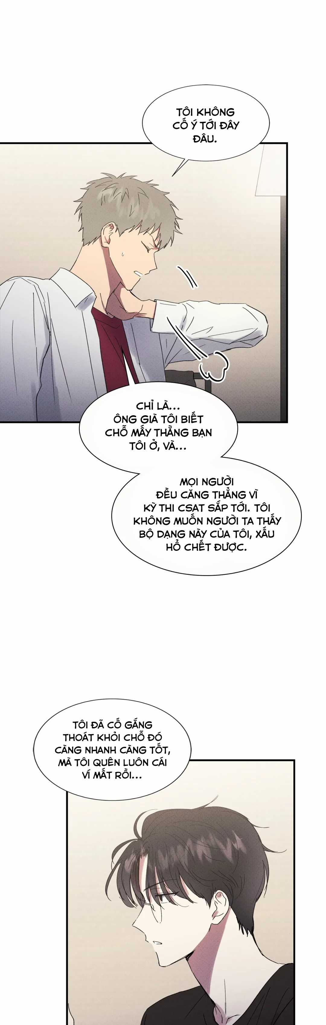 Tốt nhất là đừng viết gì cả Chapter 51 trang 3