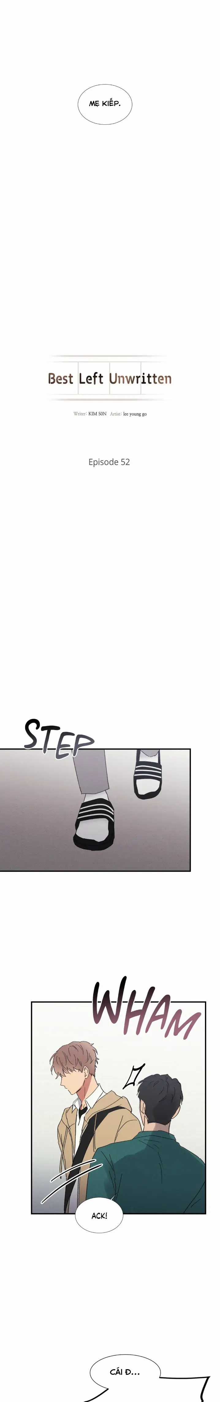 Tốt nhất là đừng viết gì cả Chapter 52 trang 4