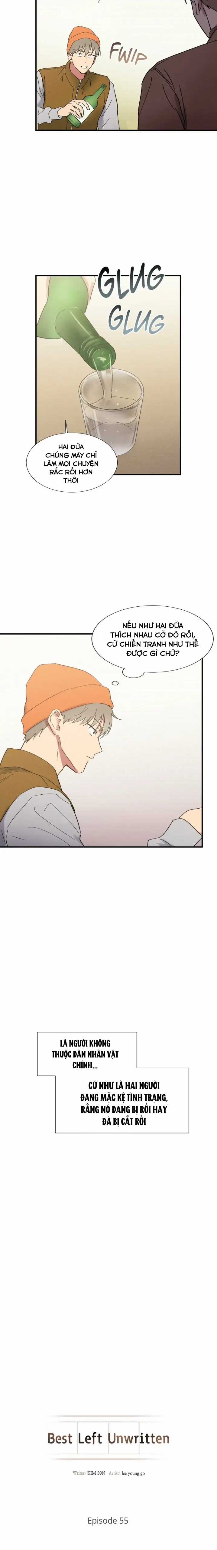 Tốt nhất là đừng viết gì cả Chapter 55 trang 9