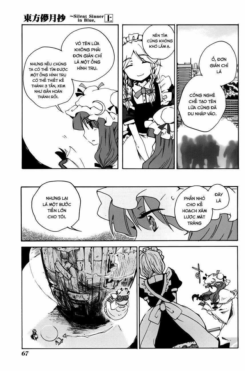 Touhou Bougetsushou: Silent Sinner In Blue Chapter 3 trang 15