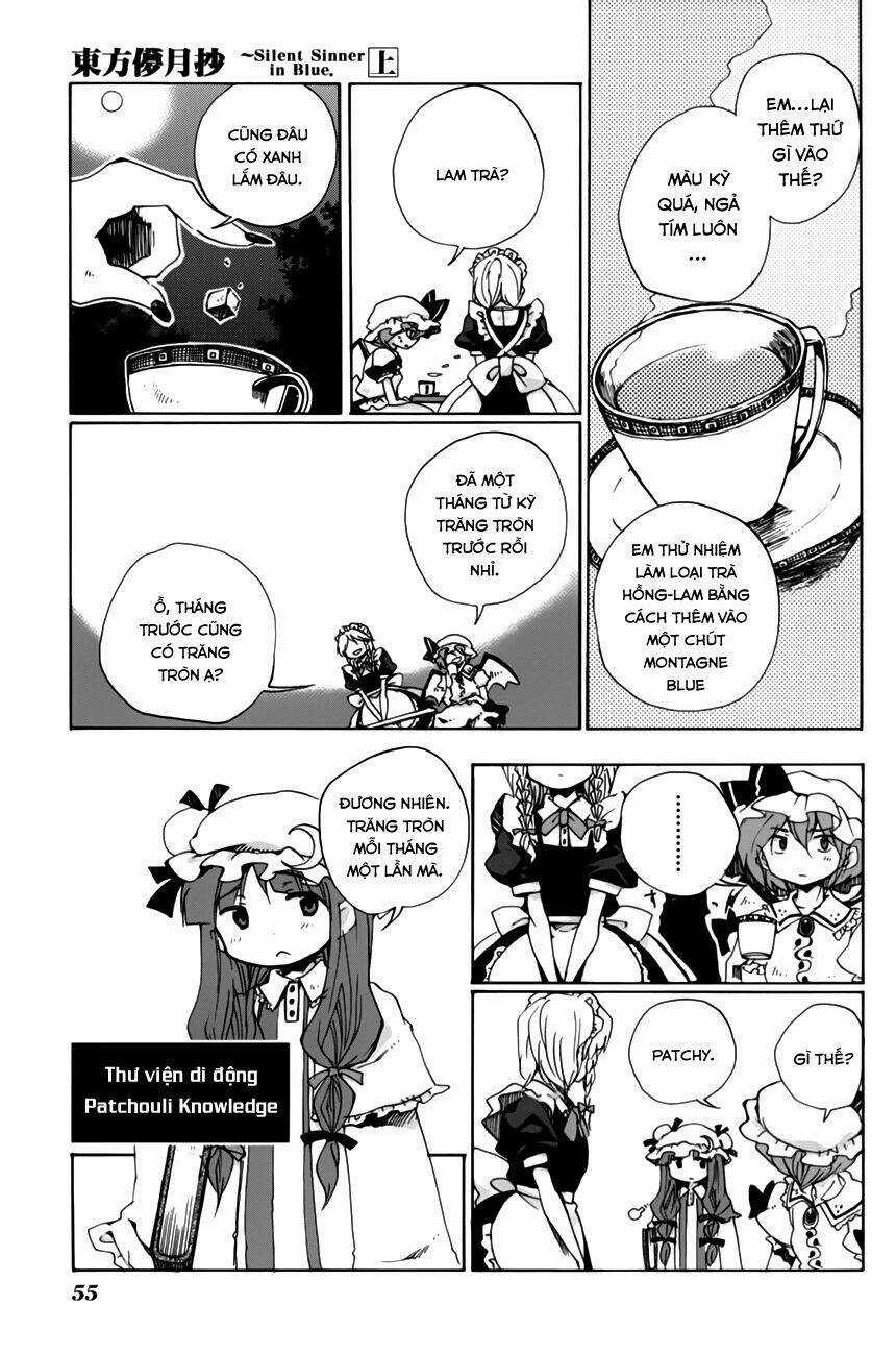 Touhou Bougetsushou: Silent Sinner In Blue Chapter 3 trang 3
