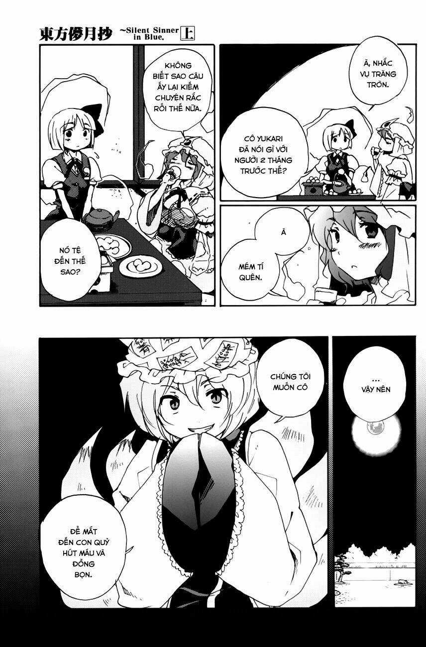 Touhou Bougetsushou: Silent Sinner In Blue Chapter 4 trang 11