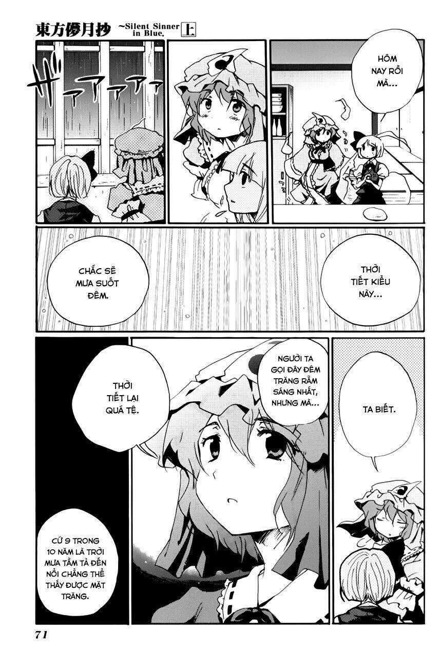 Touhou Bougetsushou: Silent Sinner In Blue Chapter 4 trang 3