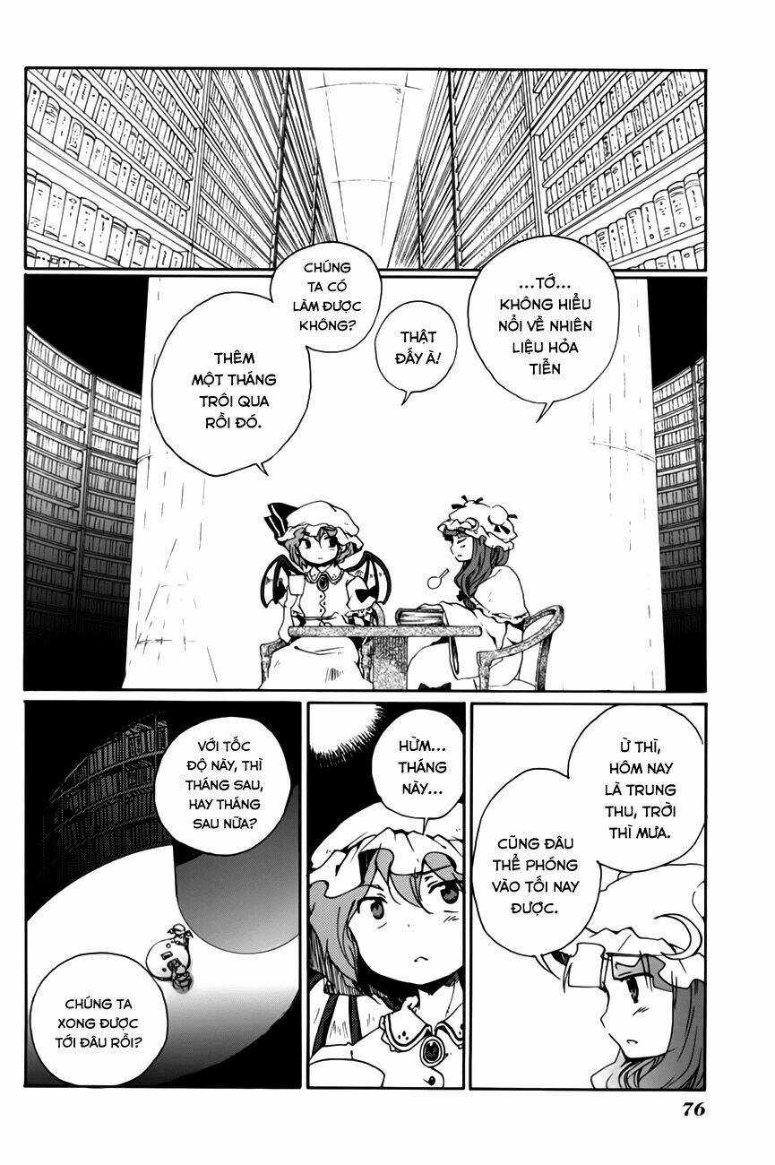 Touhou Bougetsushou: Silent Sinner In Blue Chapter 4 trang 8