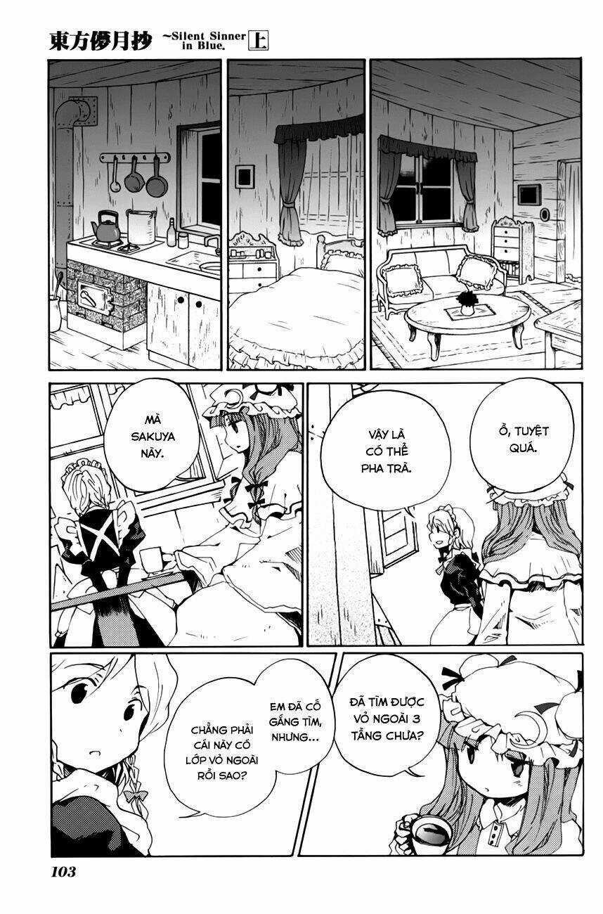 Touhou Bougetsushou: Silent Sinner In Blue Chapter 5 trang 11