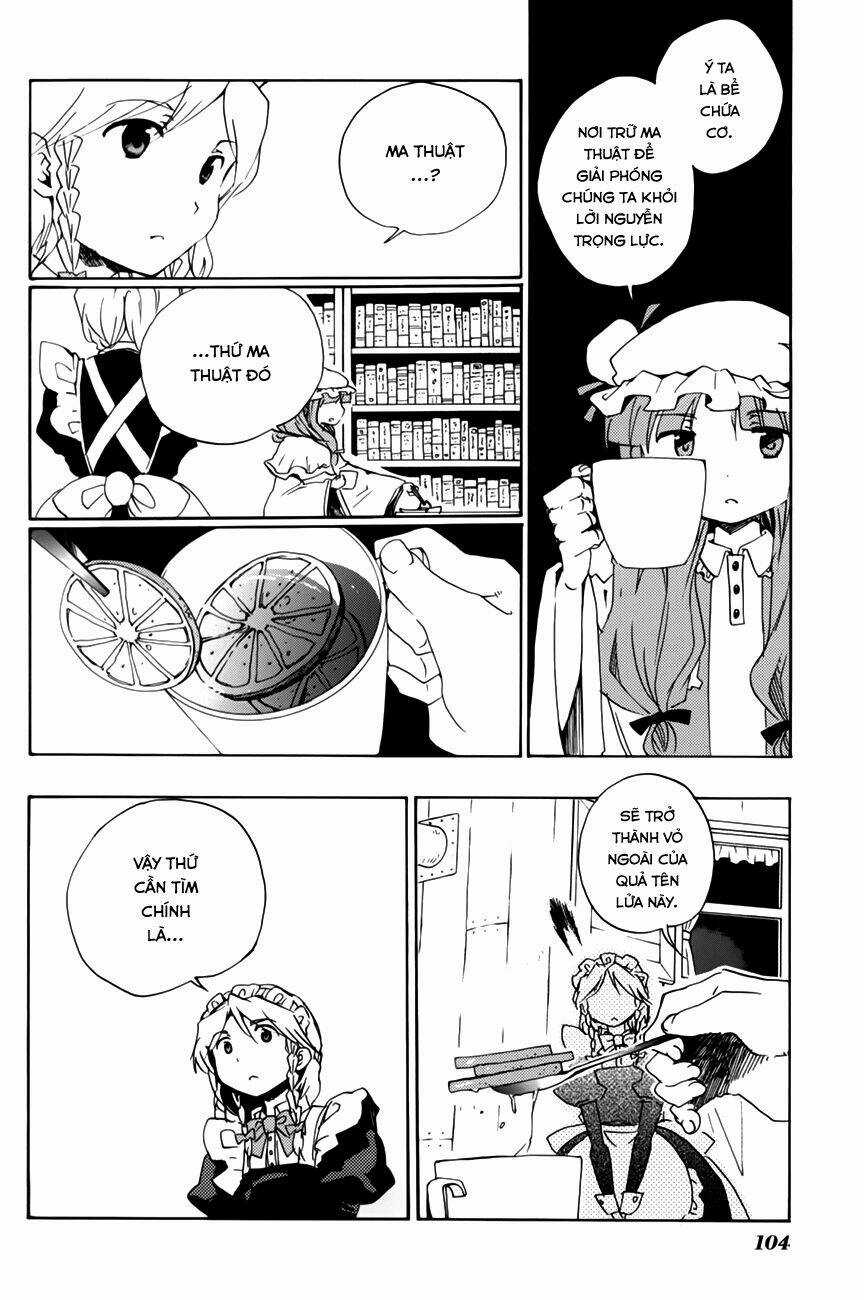 Touhou Bougetsushou: Silent Sinner In Blue Chapter 5 trang 12