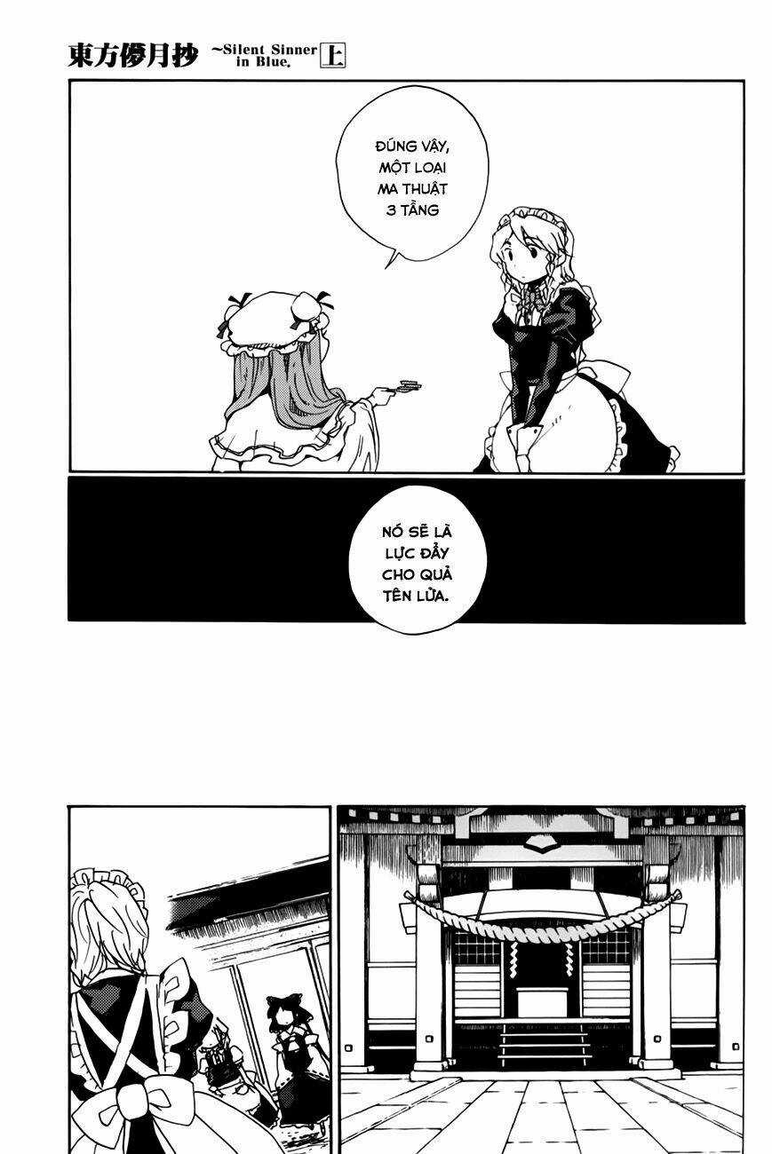 Touhou Bougetsushou: Silent Sinner In Blue Chapter 5 trang 13