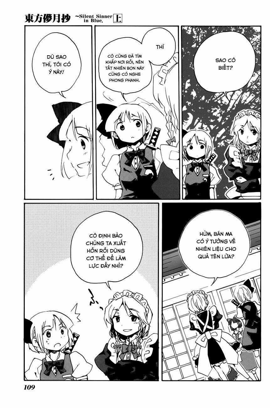 Touhou Bougetsushou: Silent Sinner In Blue Chapter 5 trang 17
