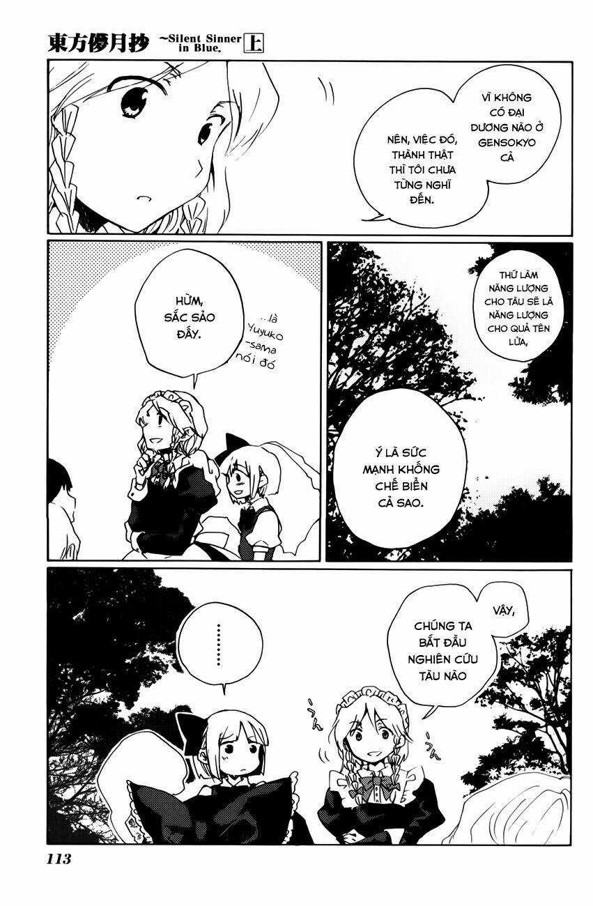 Touhou Bougetsushou: Silent Sinner In Blue Chapter 5 trang 21