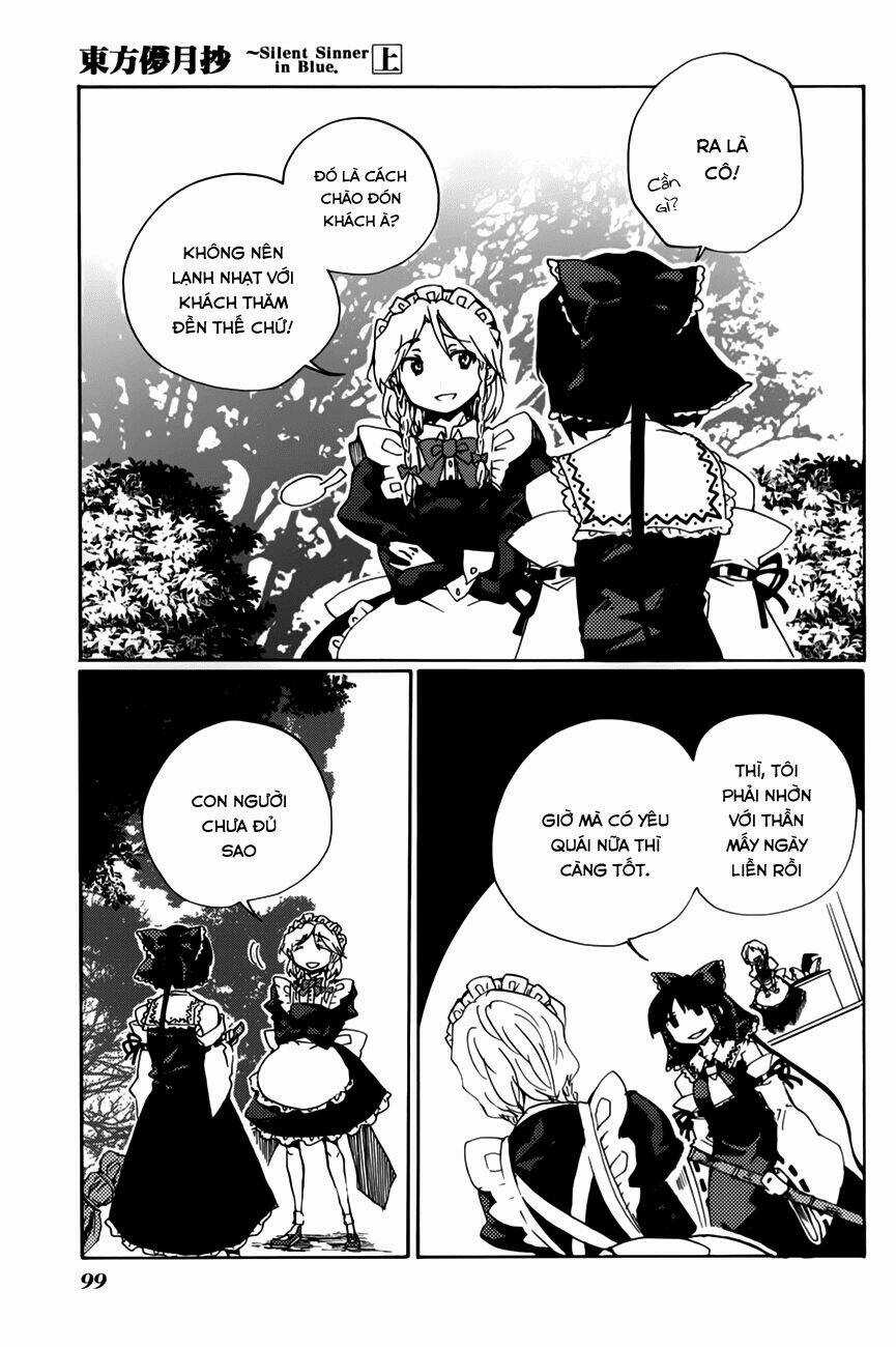 Touhou Bougetsushou: Silent Sinner In Blue Chapter 5 trang 7