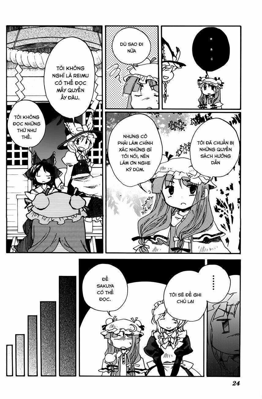 Touhou Bougetsushou: Silent Sinner In Blue Chapter 8 trang 27