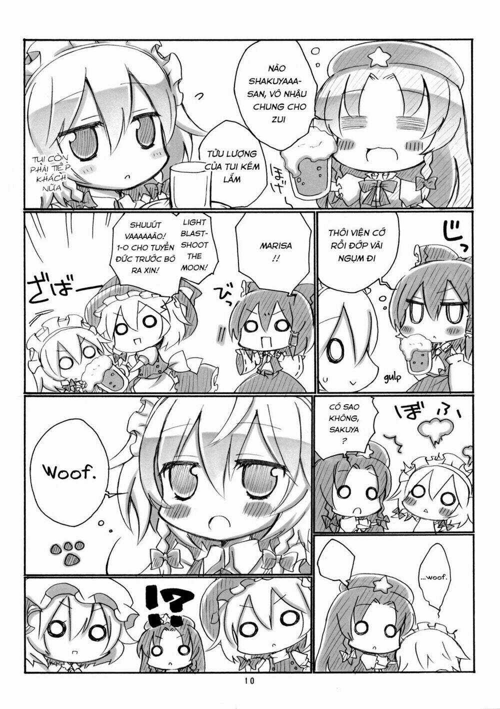 Touhou Doujinshi Collection Chapter 3 trang 12
