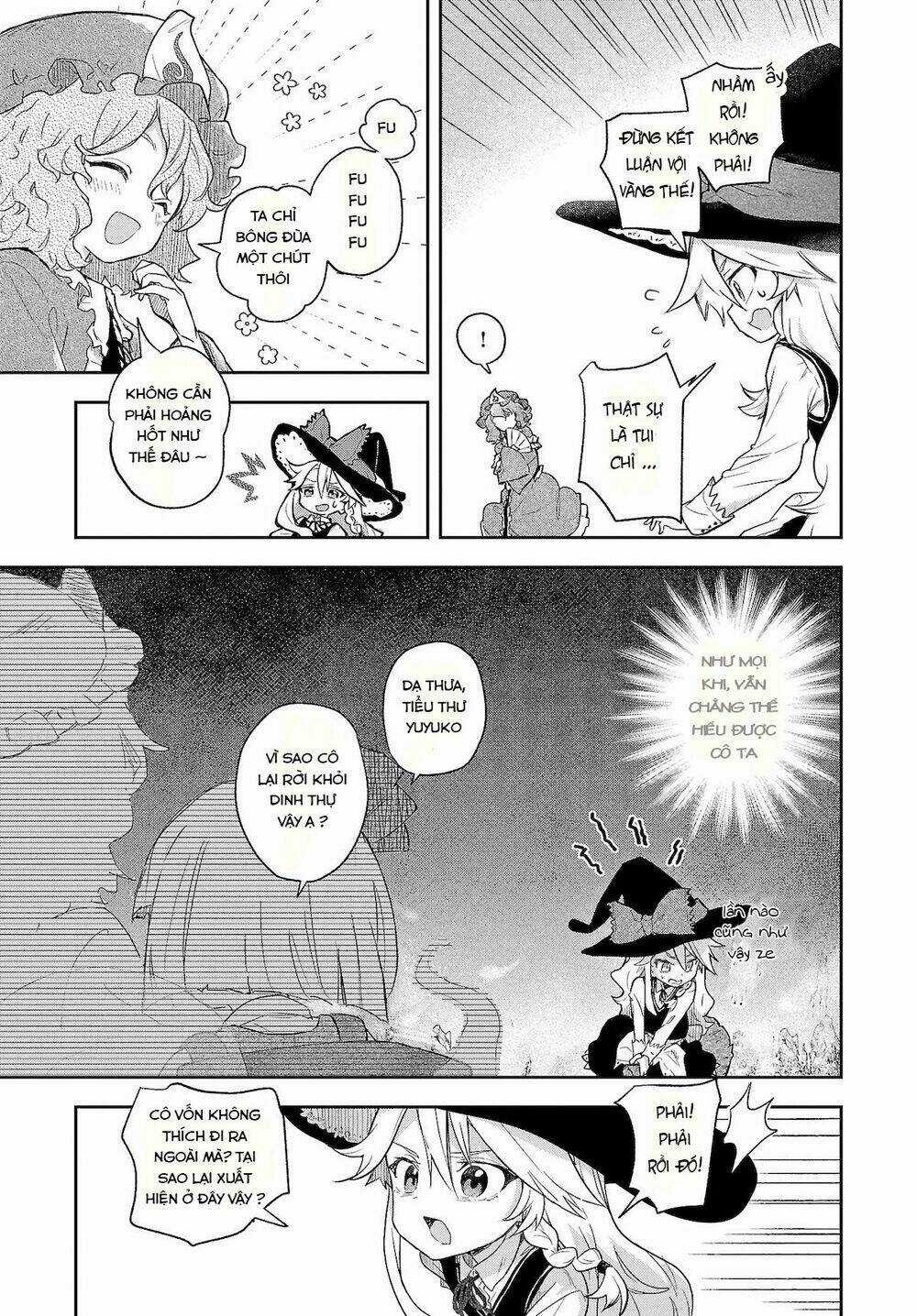 Touhou Harapeko ~ Starving Marisa's Blessed Meal Chapter 5 trang 5