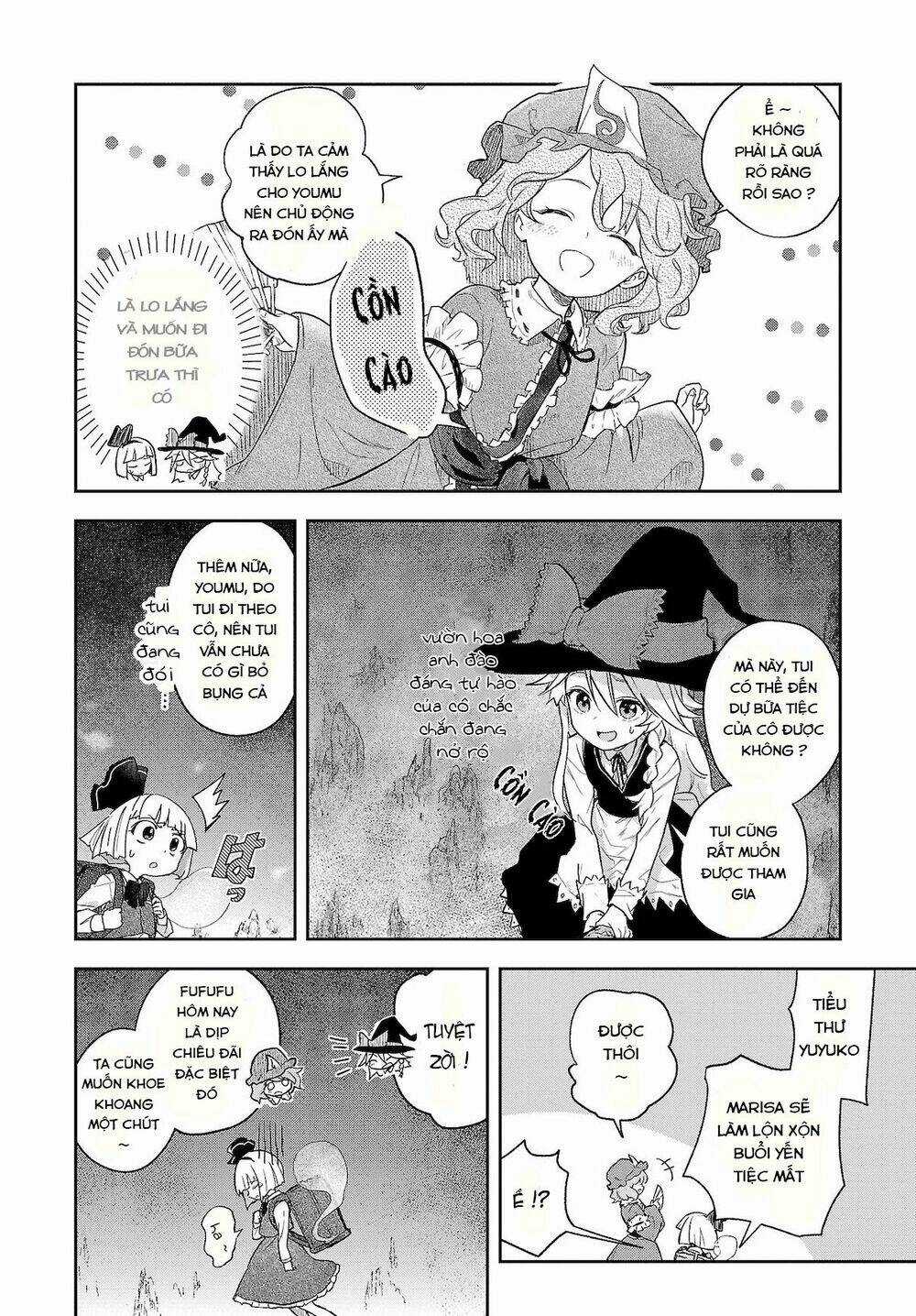 Touhou Harapeko ~ Starving Marisa's Blessed Meal Chapter 5 trang 6