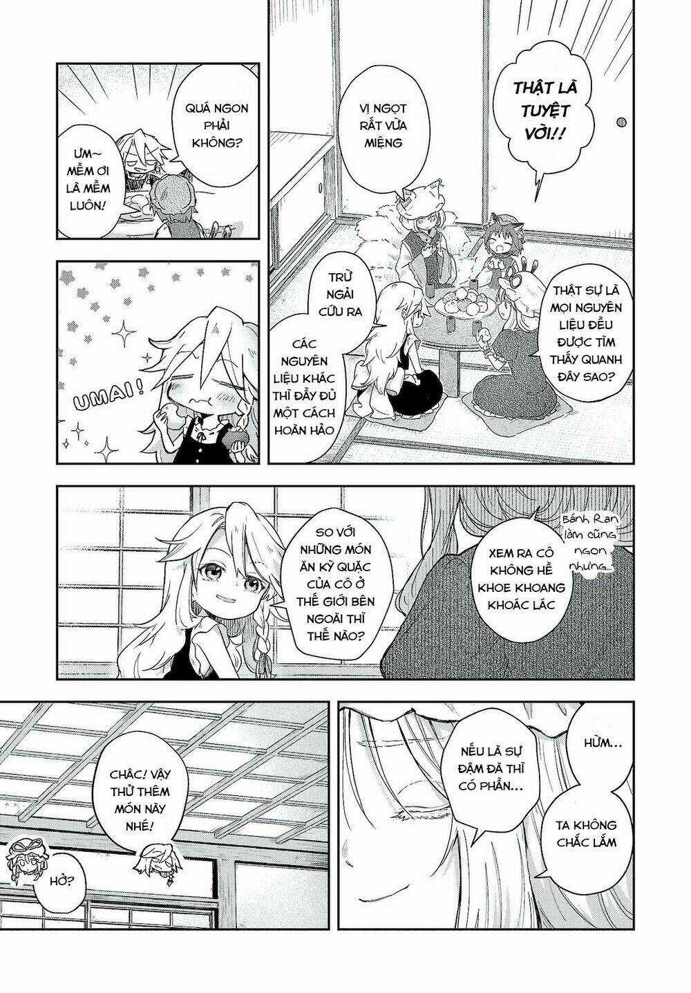 Touhou Harapeko ~ Starving Marisa's Blessed Meal Chapter 6 trang 10