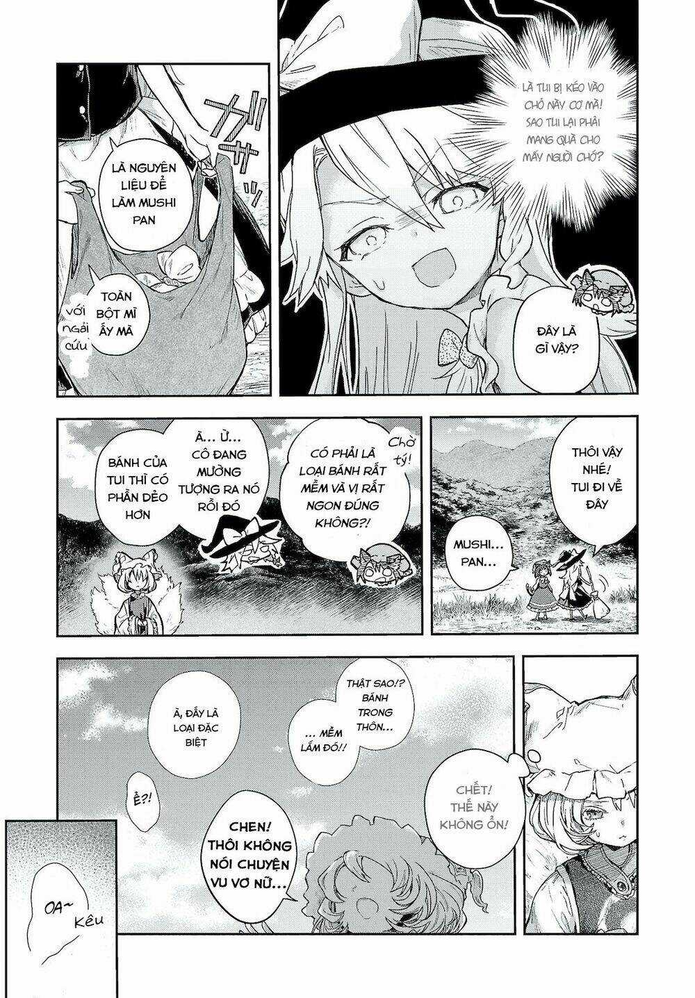 Touhou Harapeko ~ Starving Marisa's Blessed Meal Chapter 6 trang 4