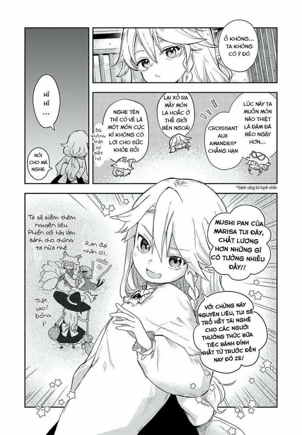 Touhou Harapeko ~ Starving Marisa's Blessed Meal Chapter 6 trang 6