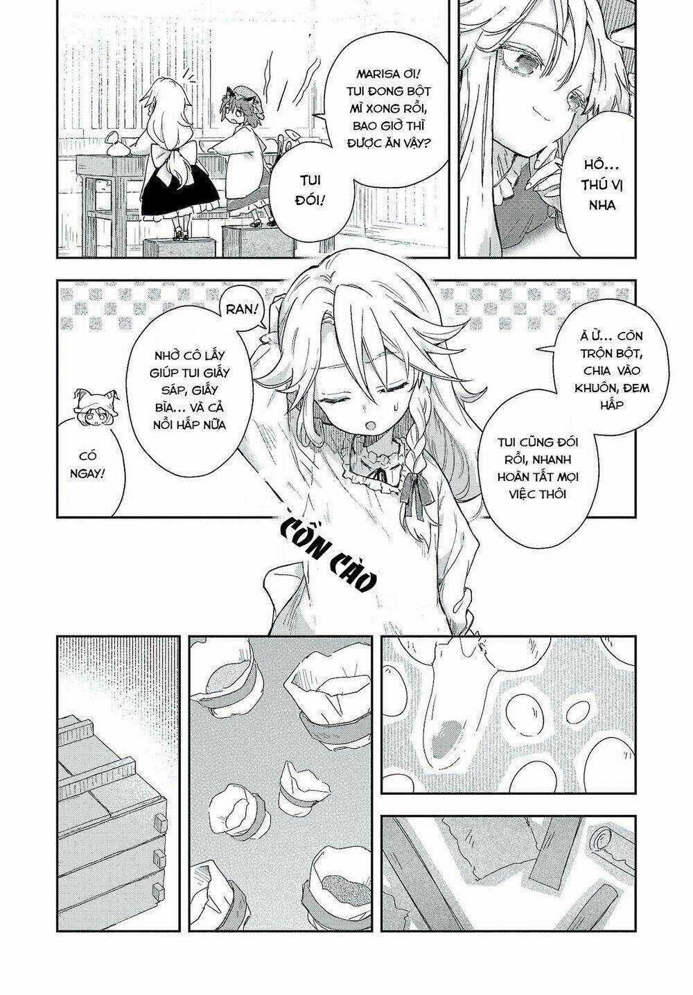 Touhou Harapeko ~ Starving Marisa's Blessed Meal Chapter 6 trang 7