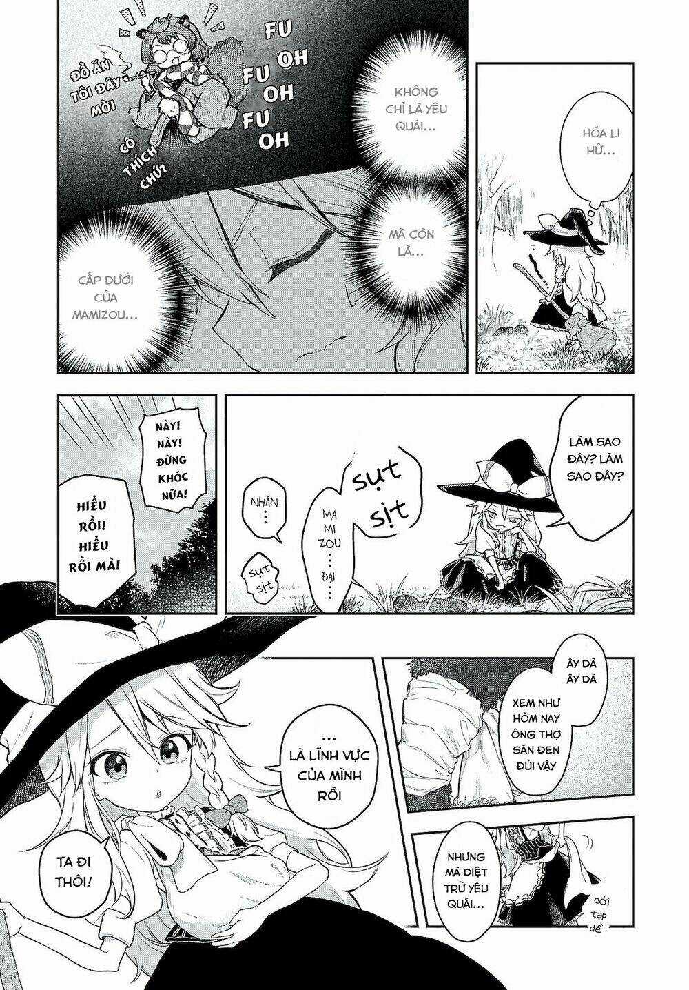 Touhou Harapeko ~ Starving Marisa's Blessed Meal Chapter 7 trang 2