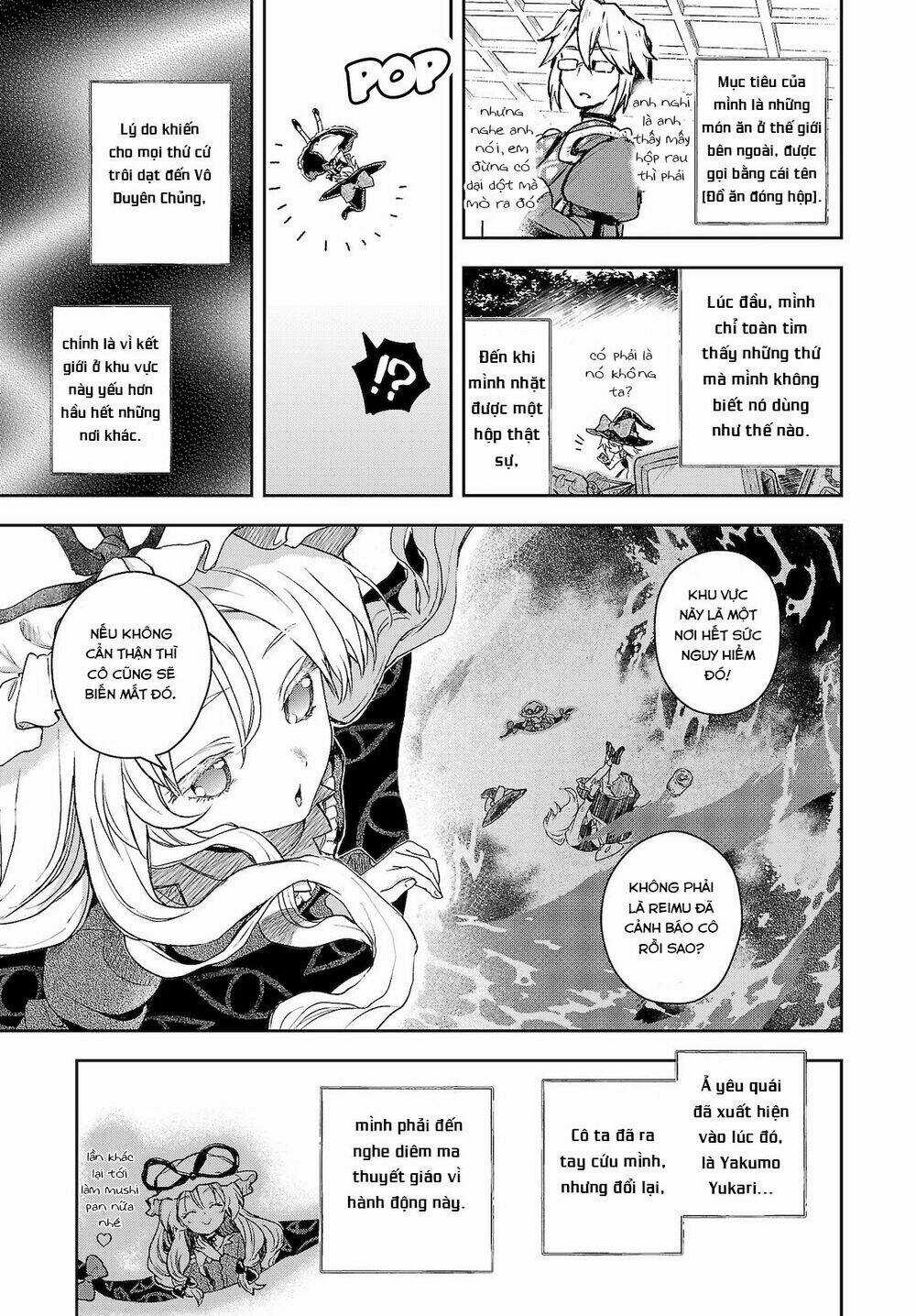 Touhou Harapeko ~ Starving Marisa's Blessed Meal Chapter 8 trang 2
