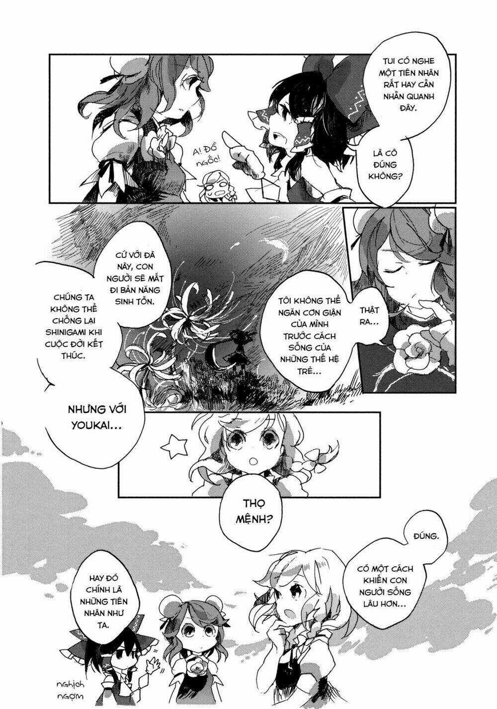 Touhou Ibarakasen - Wild And Horned Hermit Chapter 1 trang 22