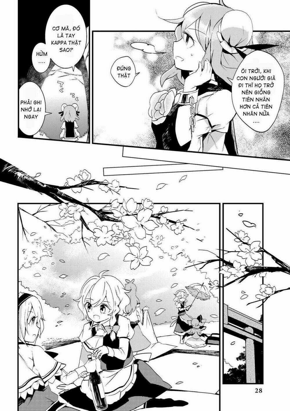 Touhou Ibarakasen - Wild And Horned Hermit Chapter 11 trang 25