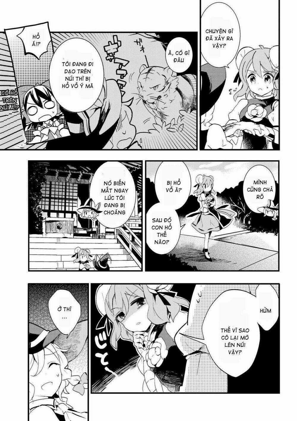 Touhou Ibarakasen - Wild And Horned Hermit Chapter 11 trang 4