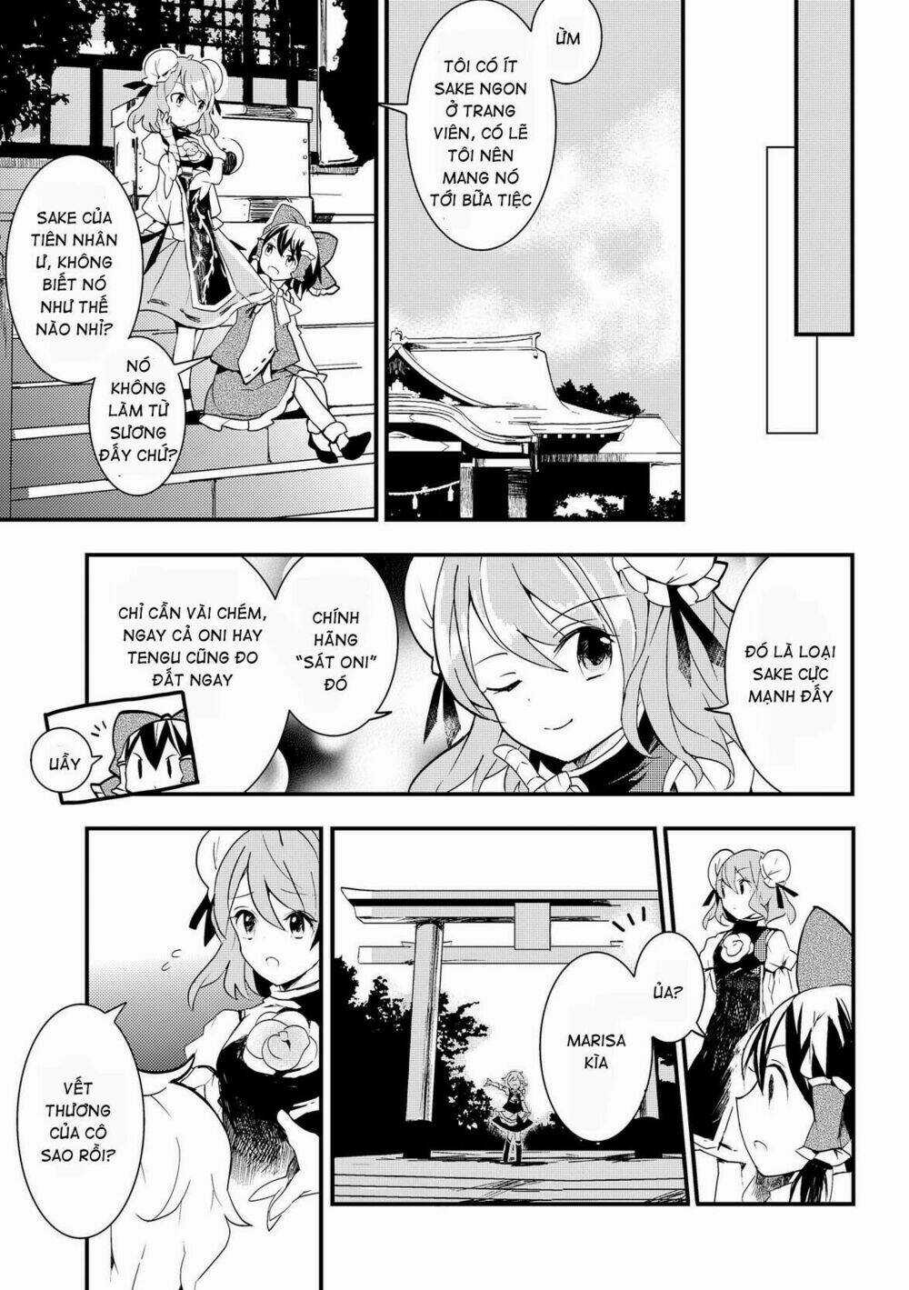 Touhou Ibarakasen - Wild And Horned Hermit Chapter 11 trang 8