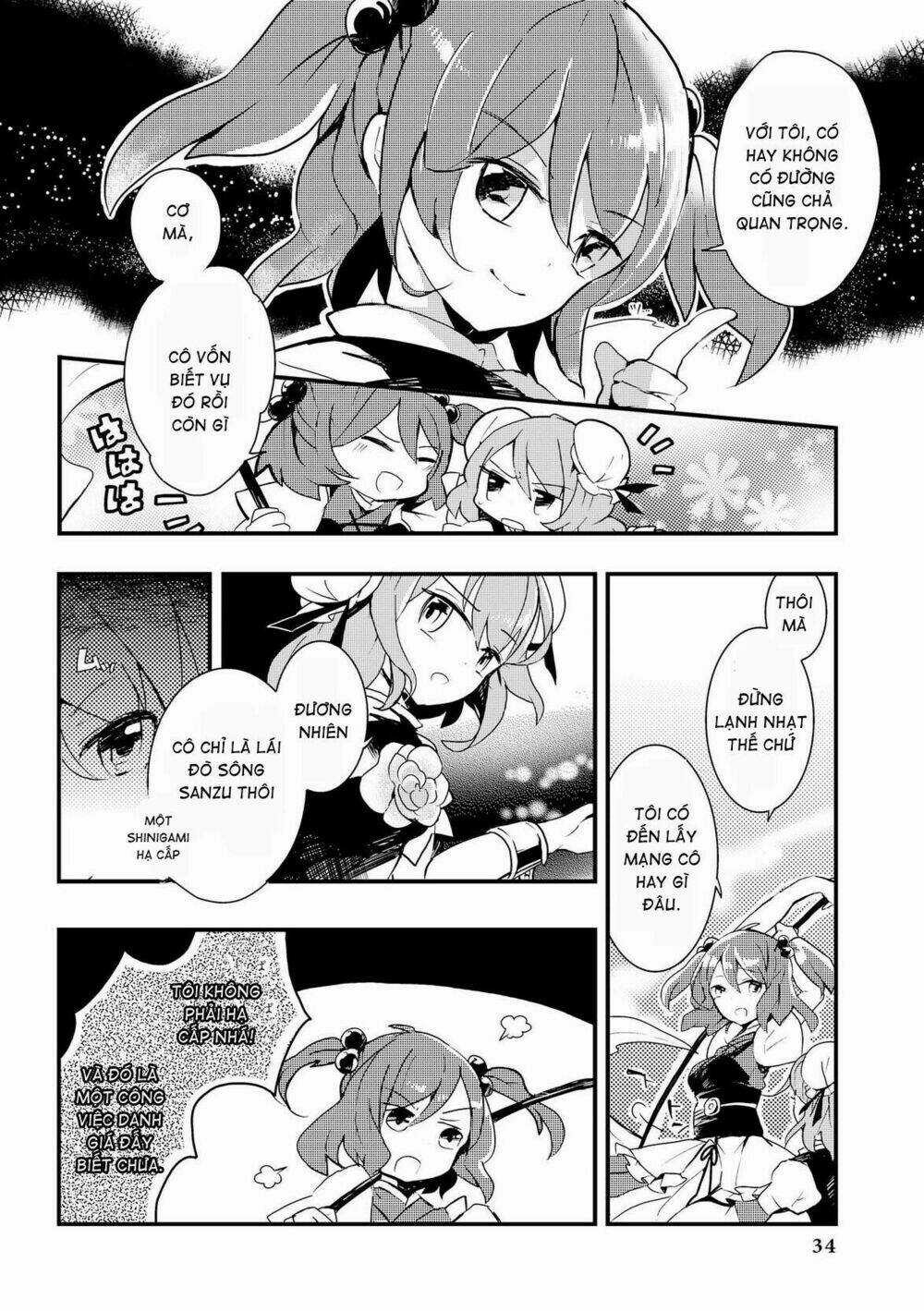 Touhou Ibarakasen - Wild And Horned Hermit Chapter 12 trang 3