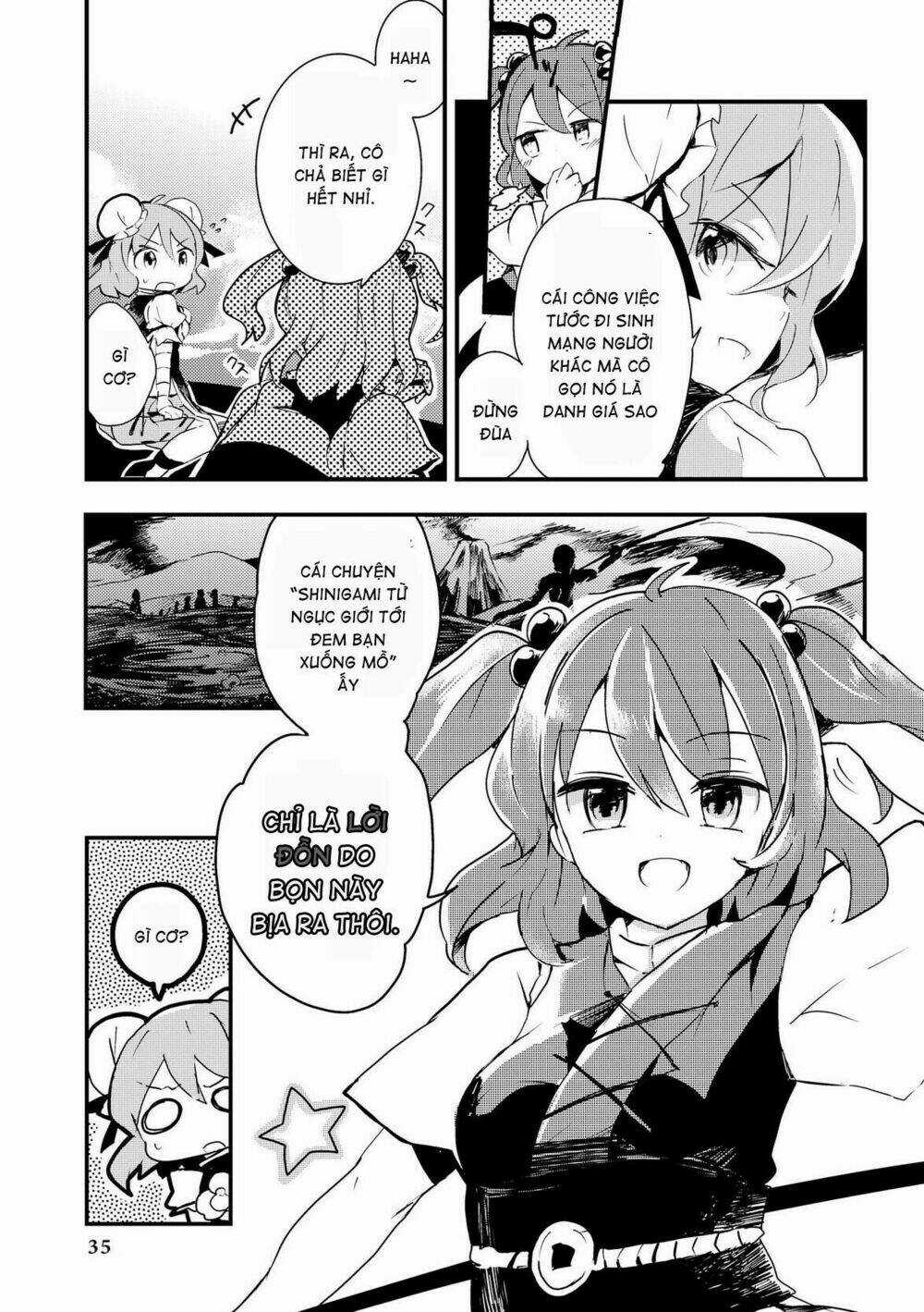 Touhou Ibarakasen - Wild And Horned Hermit Chapter 12 trang 4