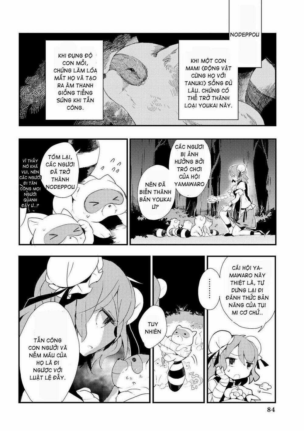 Touhou Ibarakasen - Wild And Horned Hermit Chapter 13 trang 21
