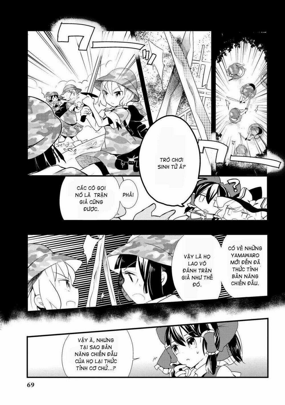 Touhou Ibarakasen - Wild And Horned Hermit Chapter 13 trang 6