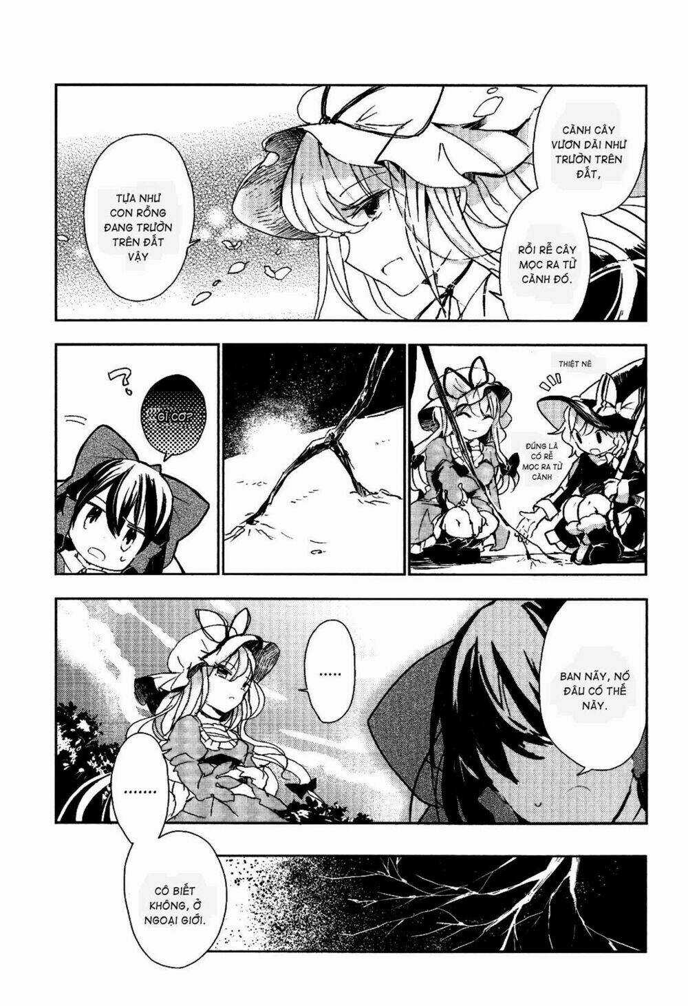 Touhou Ibarakasen - Wild And Horned Hermit Chapter 15 trang 22