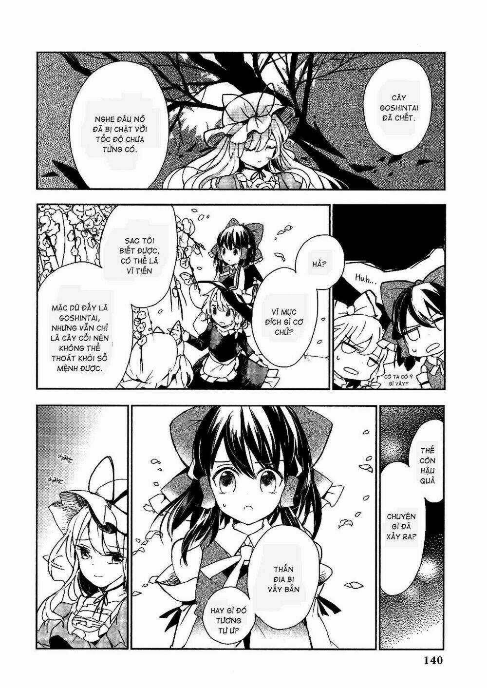 Touhou Ibarakasen - Wild And Horned Hermit Chapter 15 trang 23