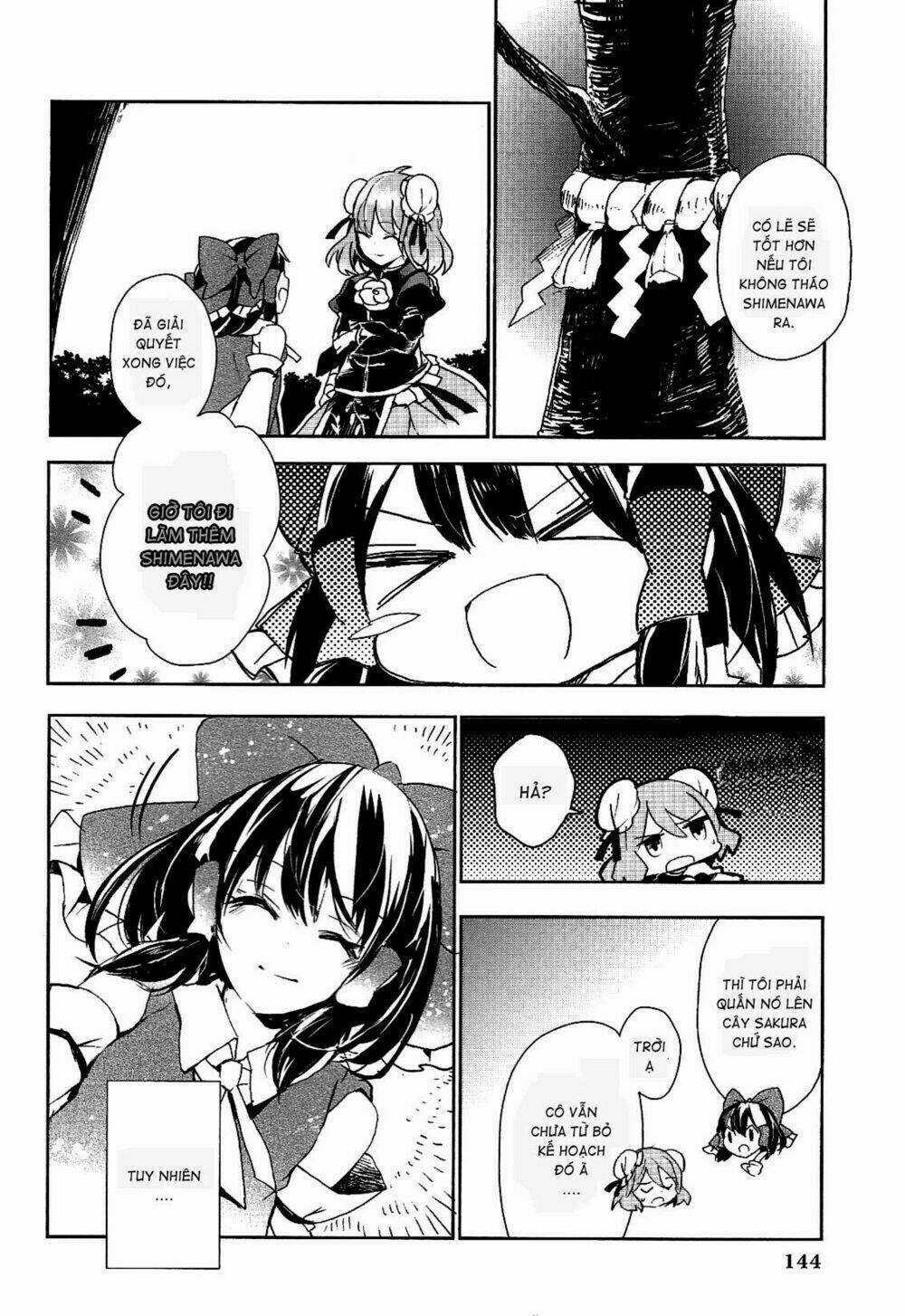 Touhou Ibarakasen - Wild And Horned Hermit Chapter 15 trang 27