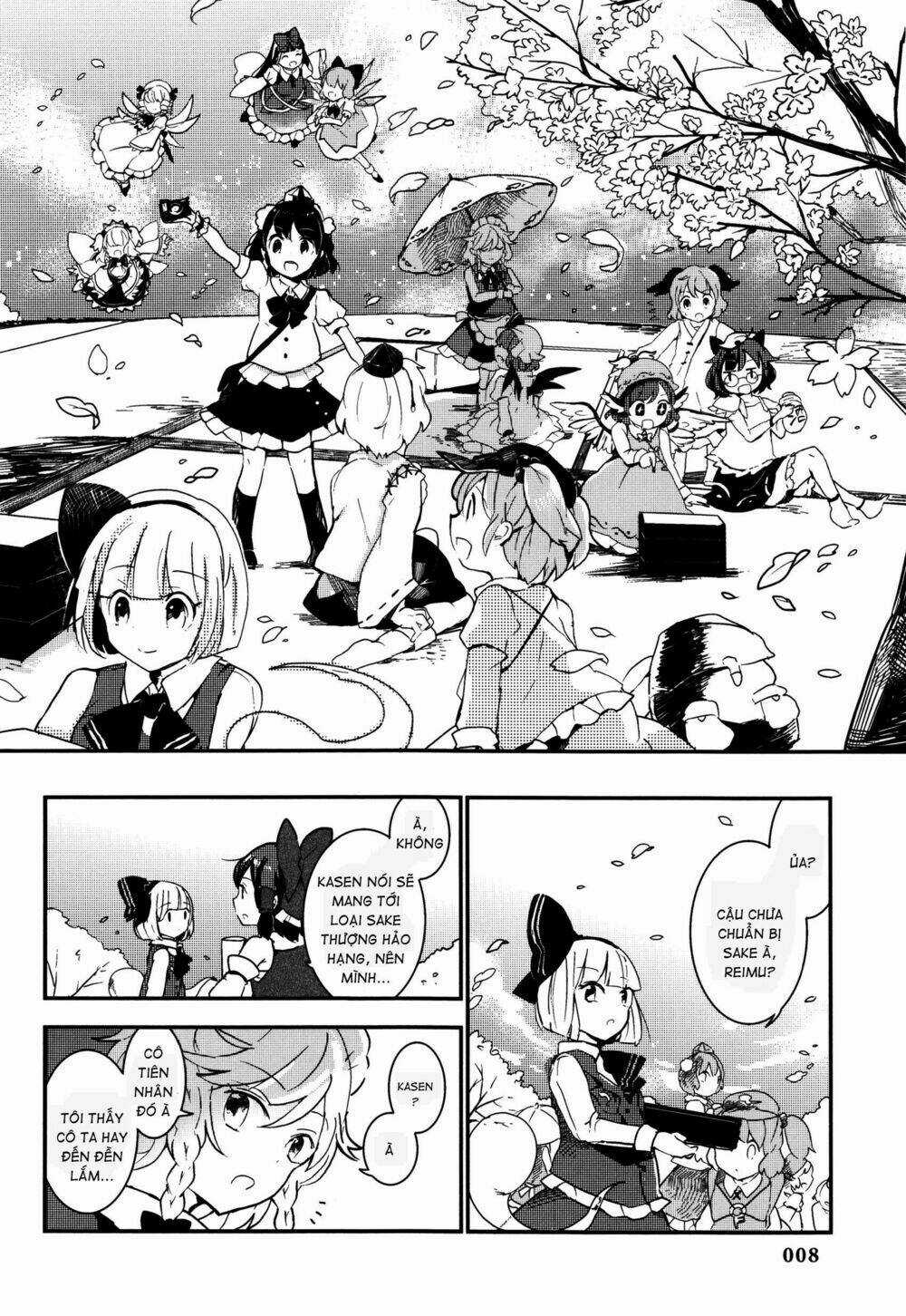 Touhou Ibarakasen - Wild And Horned Hermit Chapter 16 trang 10