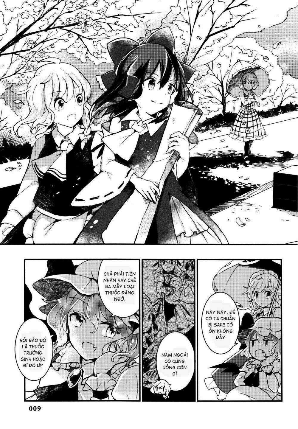 Touhou Ibarakasen - Wild And Horned Hermit Chapter 16 trang 11