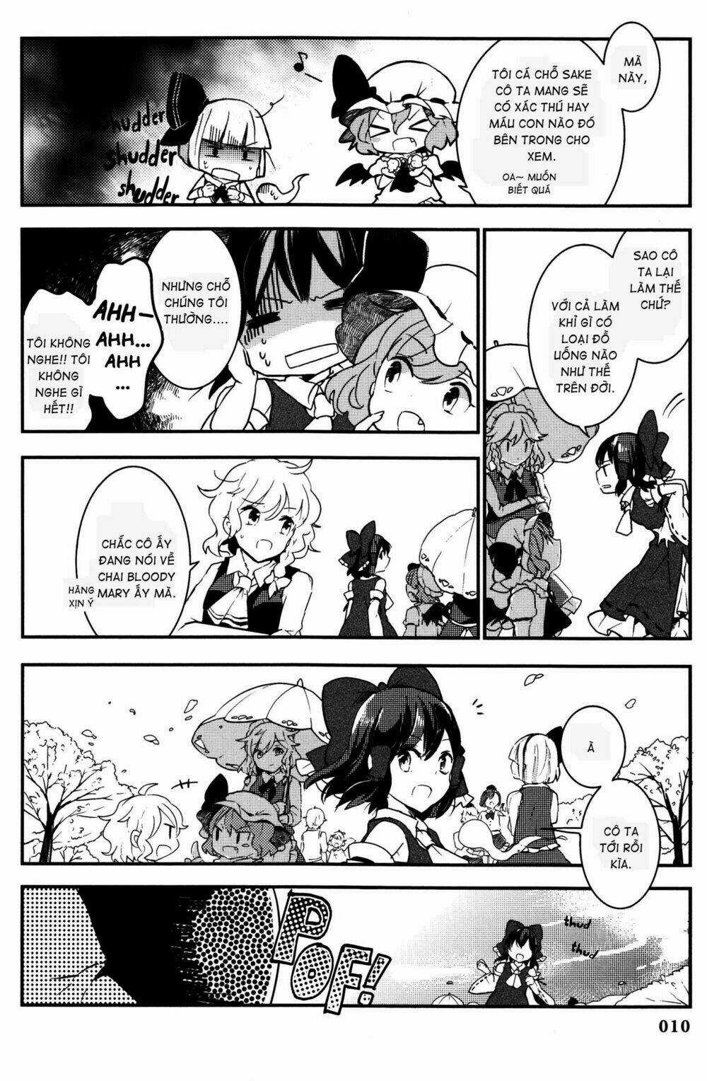 Touhou Ibarakasen - Wild And Horned Hermit Chapter 16 trang 12