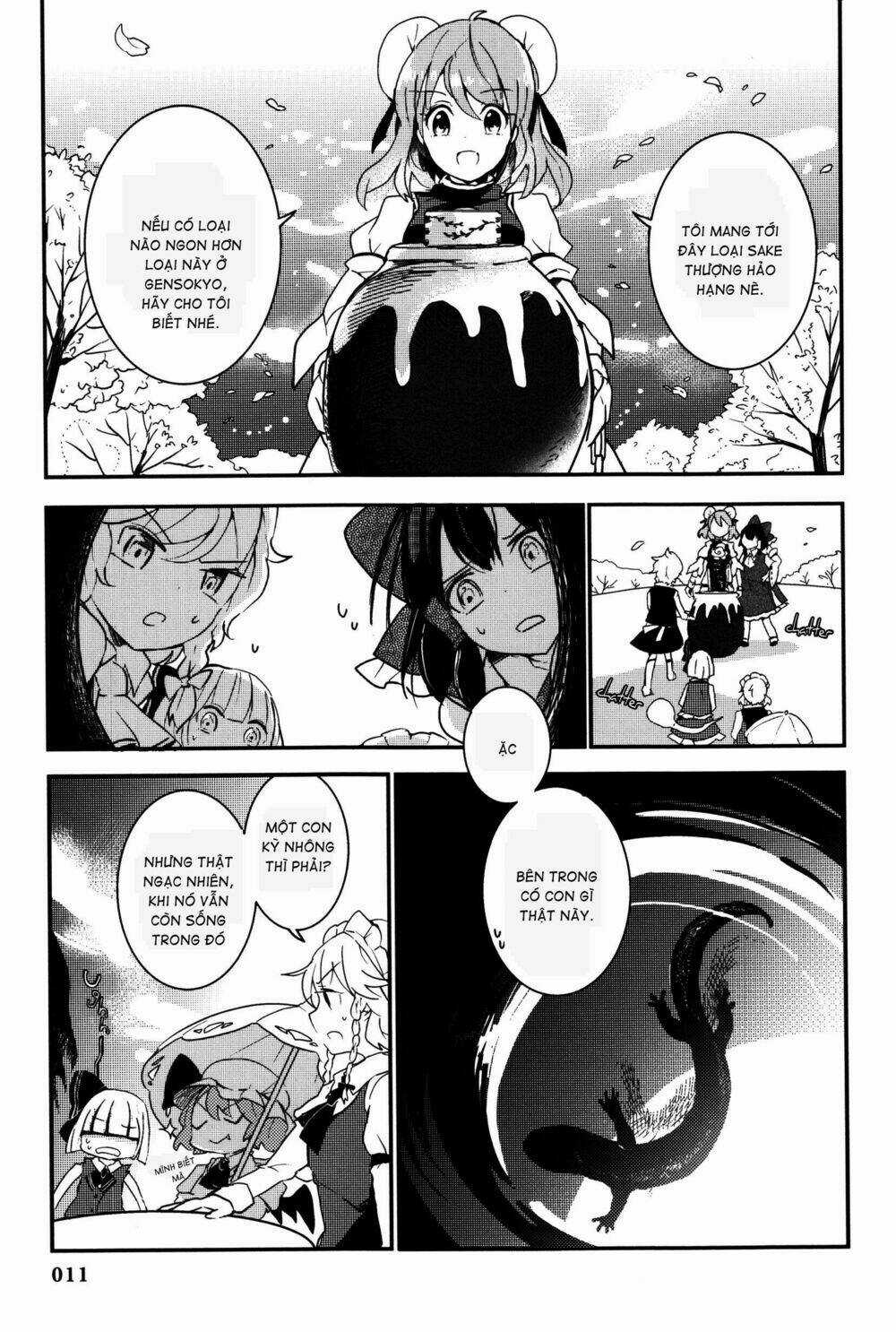 Touhou Ibarakasen - Wild And Horned Hermit Chapter 16 trang 13