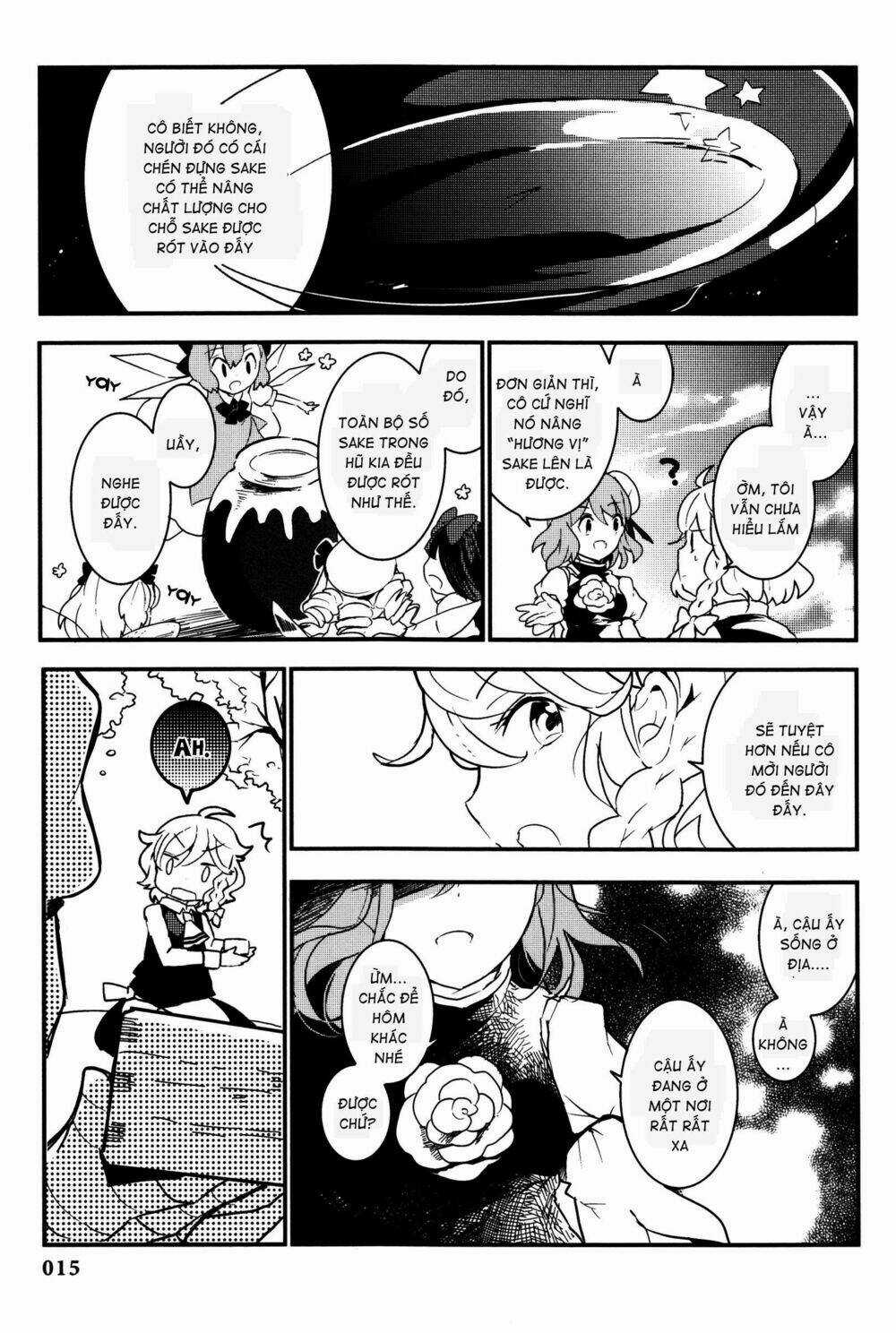 Touhou Ibarakasen - Wild And Horned Hermit Chapter 16 trang 17