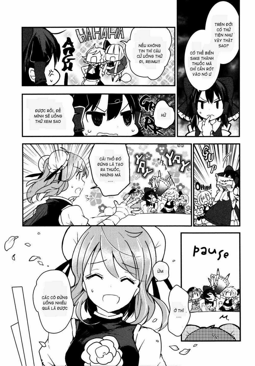 Touhou Ibarakasen - Wild And Horned Hermit Chapter 16 trang 21
