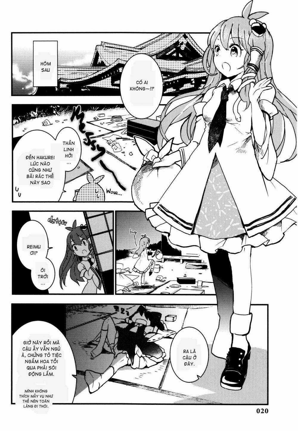 Touhou Ibarakasen - Wild And Horned Hermit Chapter 16 trang 22