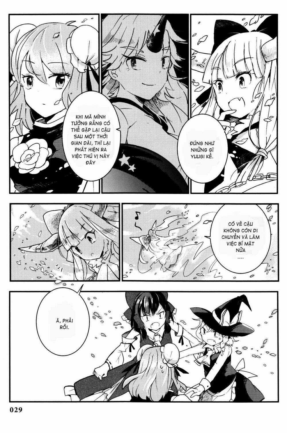 Touhou Ibarakasen - Wild And Horned Hermit Chapter 16 trang 31