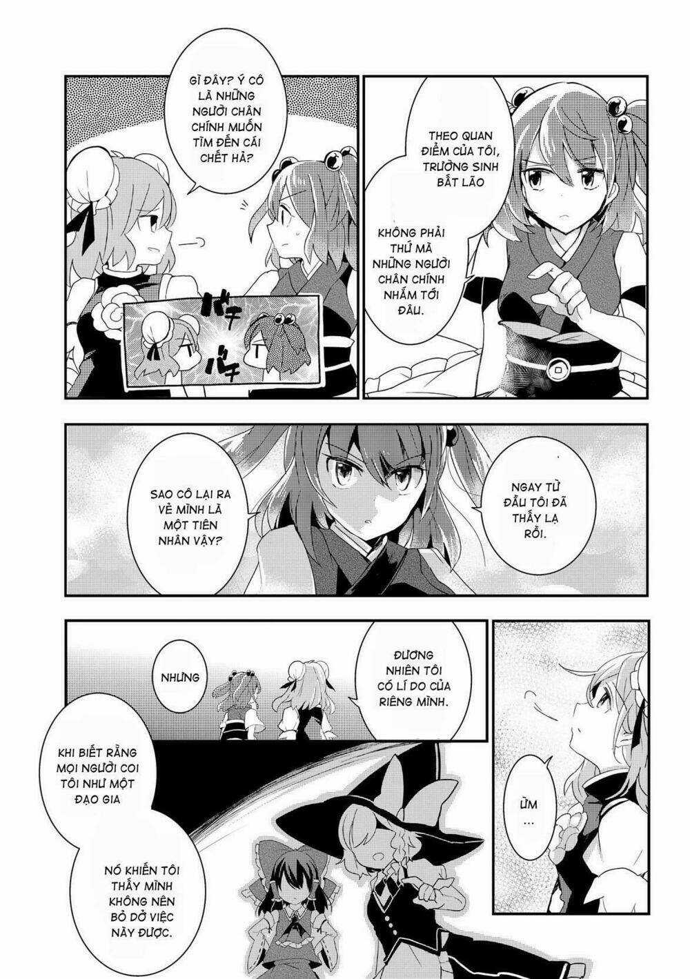 Touhou Ibarakasen - Wild And Horned Hermit Chapter 18 trang 8
