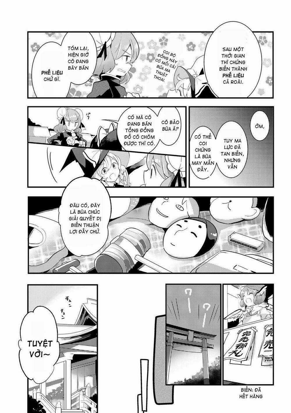 Touhou Ibarakasen - Wild And Horned Hermit Chapter 20 trang 6